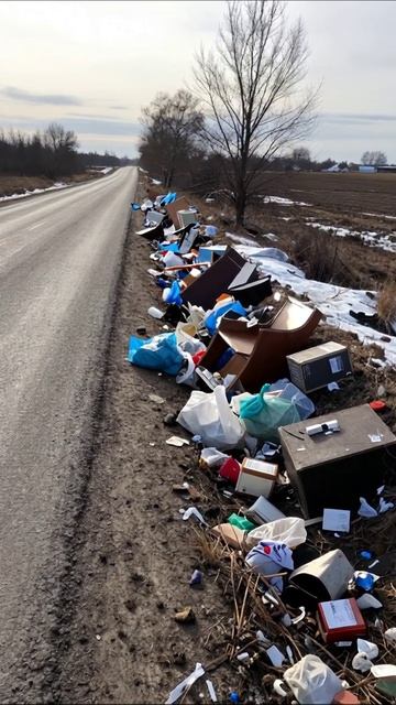 Тишина среди мусора: безнадежность нашего окружения #экология #мусор #проблемы