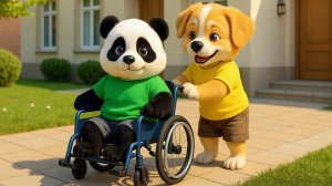 Щенок рискует жизнью, чтобы спасти друга 🚗🐶😭💔 Навсегда становится супергероем ❤️