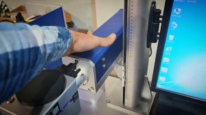 Raycus 50QB - тест 3D на сером контроллере LASEREMBOSS