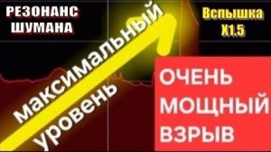 💥 Мощный ВЗРЫВ на Солнце, максимальный уровень! 💥