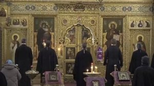 30.03.2026 Прп. Алексия, человека Божия. Великопостные часы с чтением Евангелия, Вечерня с Литургией