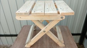 Простой деревянный стул своими руками Складной садовый стул своими руками