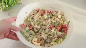 Салат "КАПРИЗНЫЙ ЗЯТЬ" Такой мясной салат мужчины обожают !