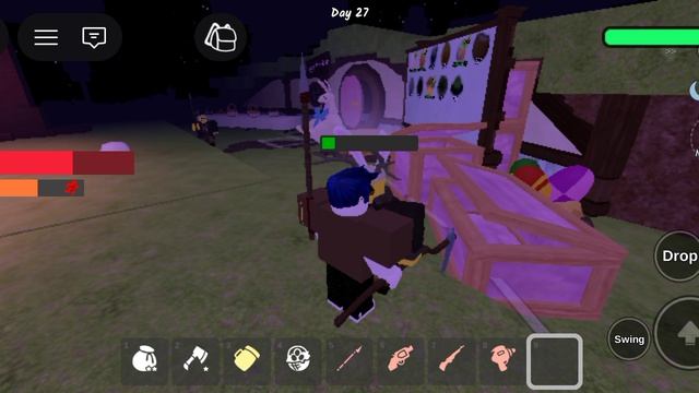 выживаем 99 ночей в лесу в роблокс