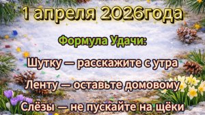 Народные приметы на 1 апреля 2026 года