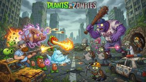 Зомби против растений PvZ Fusion Plants vs Zombies Растения против Зомби Битва