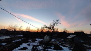 Вечер, весна, как дела на даче в марте