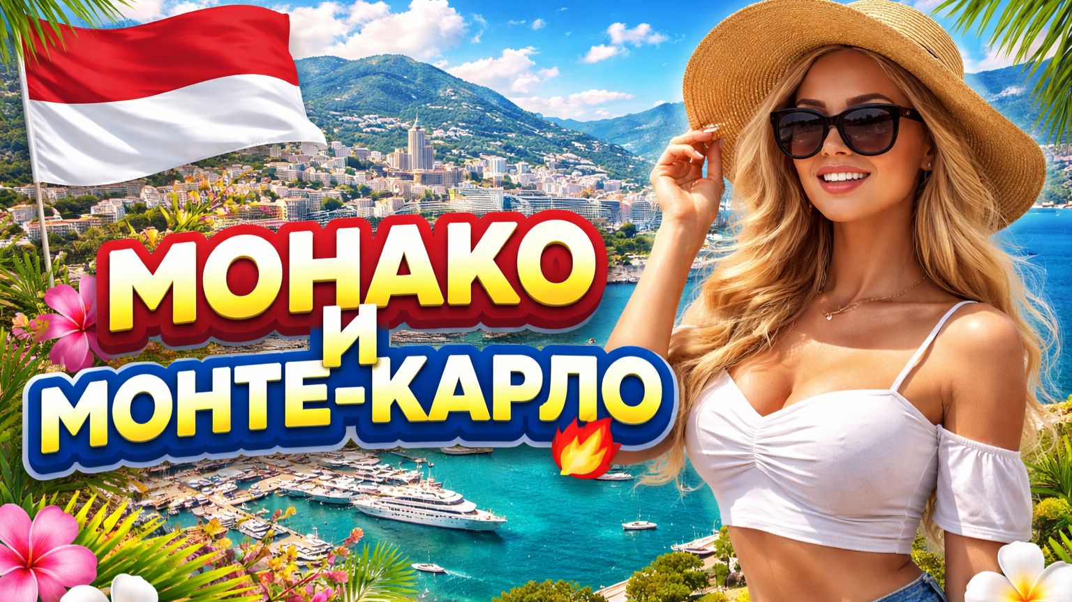 Прогулка по МОНАКО И МОНТЕ-КАРЛО 🔥 Стиль жизни миллиардеров, яхты и суперкары Французской Ривьеры