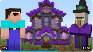 НУБ НАШЕЛ ДОМ ВЕДЬМЫ В МАЙНКРАФТ ! НУБИК В ГОРОДЕ И ТРОЛЛИНГ ЛОВУШКА В MINECRAFT