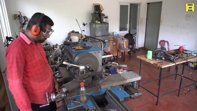 Сборка задней ступицы и поворотного рычага мини-багги — АВТОР_ Make and Ride