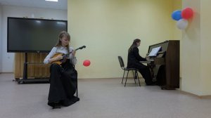 Баринова Елизавета, 14 лет. Лотошинская ДШИ.