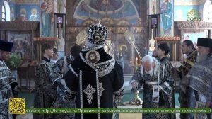 Божественная литургия Преждеосвященных Даров в Свято-Троице Никольском женском монастыре Ташкента