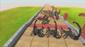 ARBS: ВСЕ ВИДЫ ДИНОЗАВРОВ ПРОТИВ СКОРПИОНОВ — ПОЛОСА ТРЕША! 🦂🦖🔥💀