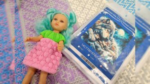 Достала плед🧶Буду продолжать вязать🧶