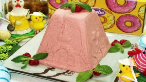 Творожная пасха с вишней