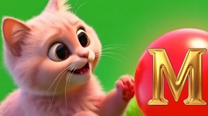 МУЛЬТИК УЧИМ ОЧЕНЬ ВЕСЕЛЫЙ, СКАЗОЧНЫЙ АЛФАВИТ БУКВА ( М ) 🐱 С КОТЕНКОМ АБИ