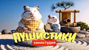 Мультики для детей. Японский сад хомяков