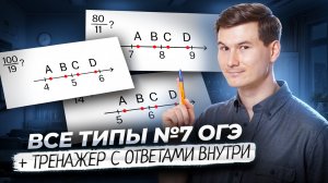 Задание 7 ОГЭ математика 2026 | Умскул