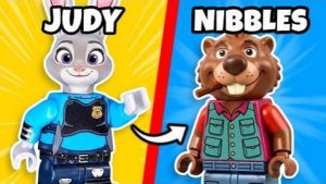 Я построил ЗВЕРОПОЛИС-3 из конструктора ЛЕГО...