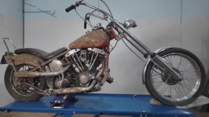 Полная реставрация заброшенного мотоцикла HARLEY DAVIDSON.