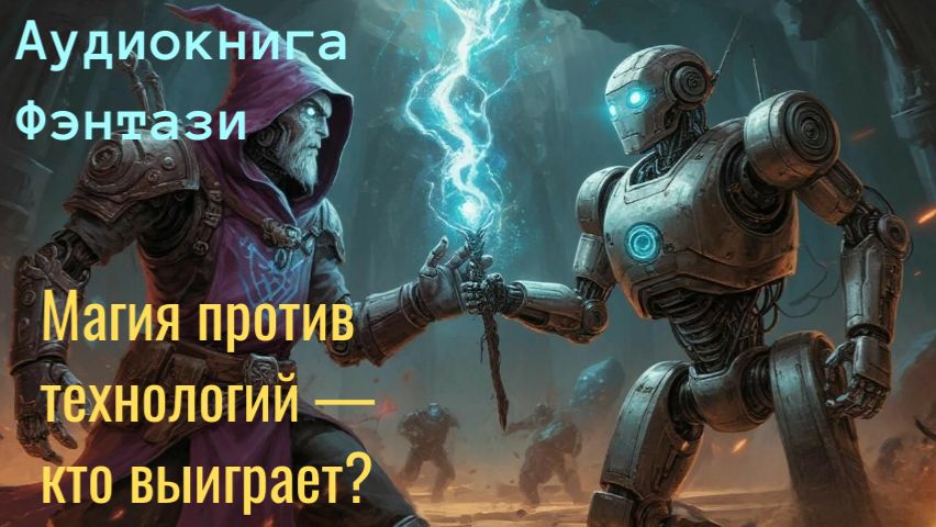 Аудиокнига Фэнтази «Магия против технологий — кто выиграет?»