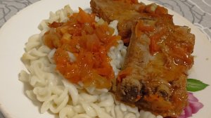Жаркое из свинных ребрышек