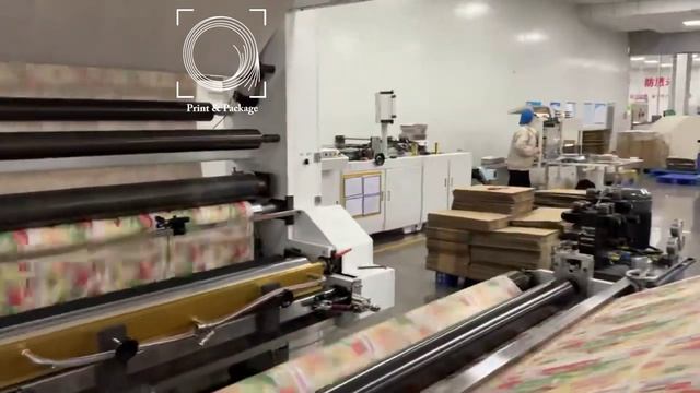 Двух ролевая комбинированная бобинорезальная машина с секцией резки в лист