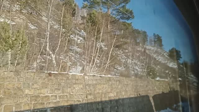 Зимний Байкал, Кругобайкальская ж. д. Часть III