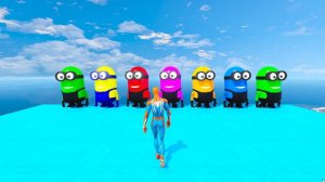 Мультики для детей. Человек-паук против Красного и Зеленого Миньона! 💥 Эпичные трюки и провалы 😂