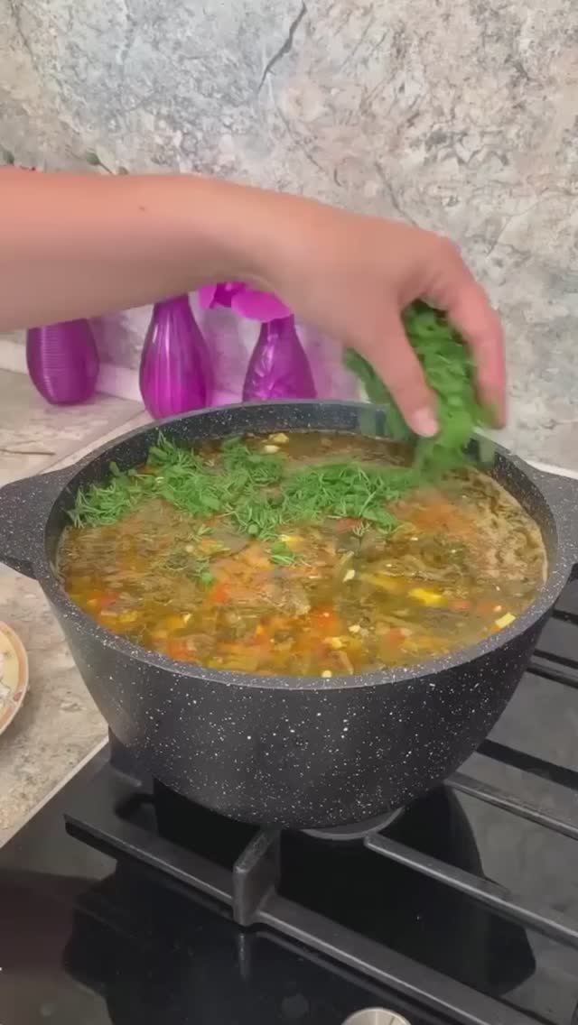 Суп с щавелем🌿