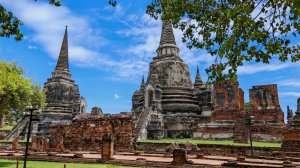 Аюттхая, Тайланд. Посетили три храма древней столицы Сиама.  Мистика - голова Будды в корнях дерева