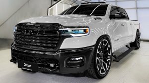 Dodge RAM 1500 Longhorn 2026 года — звук, интерьер и экстерьер.