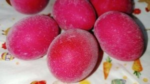 Красим яйца в вине Пасха Мерцающие яйца