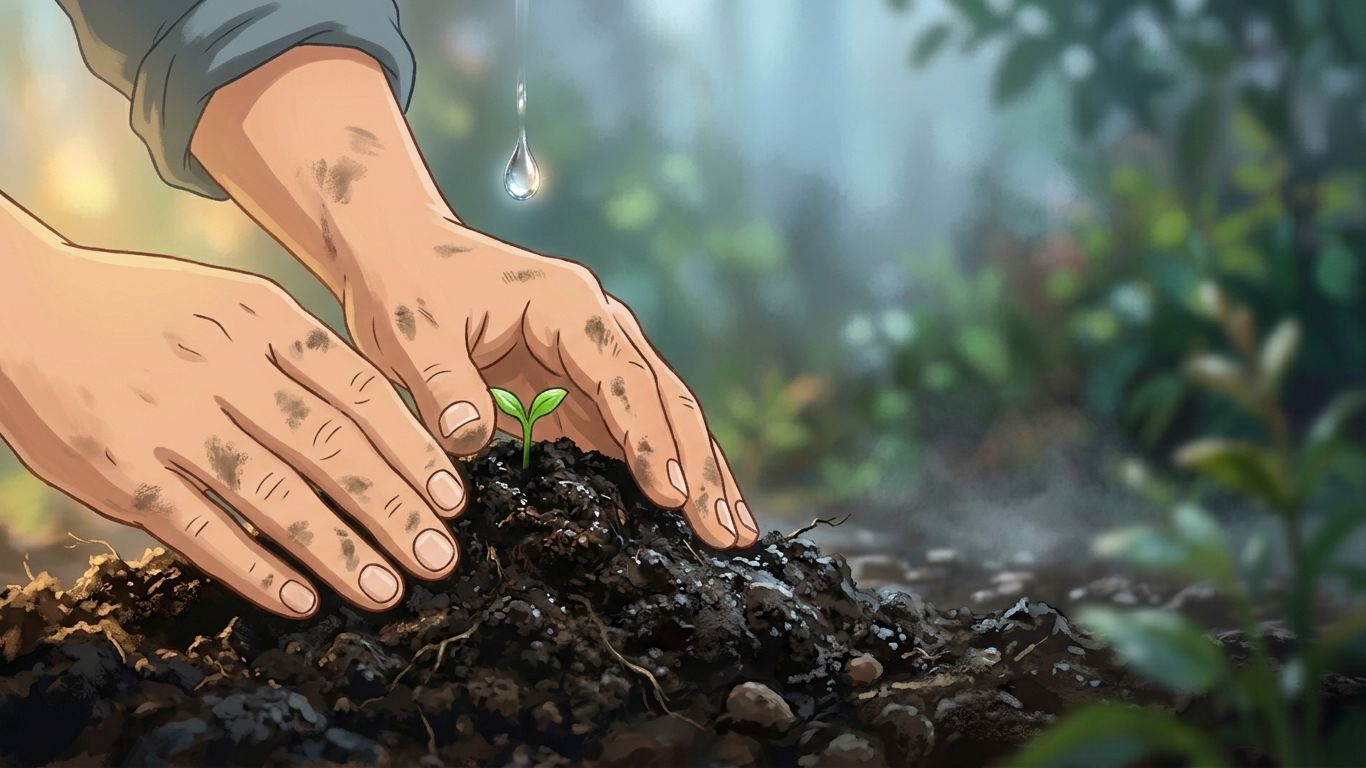 Посадка первых семян до дождя | Весенний ритуал с землёй | Тихое Ремесло