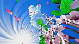 Весна! Полёт цветочных лепестков 8! Киностудия Мудрого Кота Тимофея!