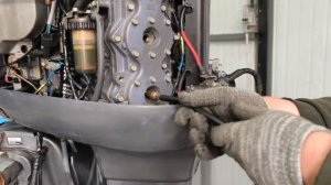 Арт 494. Замер компрессии Лодочного мотора Yamaha 2000, 2002 год.