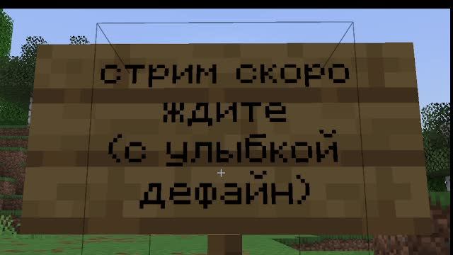 Играем в майн со стримером