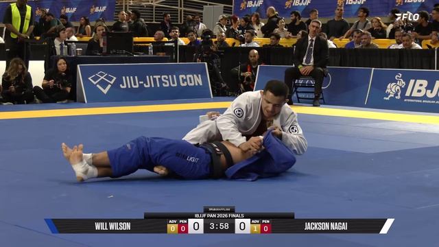 fin light Jackson Nagai vs Will Wilson 2026 Pan Jiu Jitsu IBJJF Championship