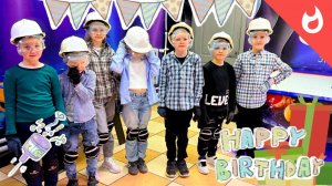 День рождения Елисея в стиле Майнкрафт и страшный квест