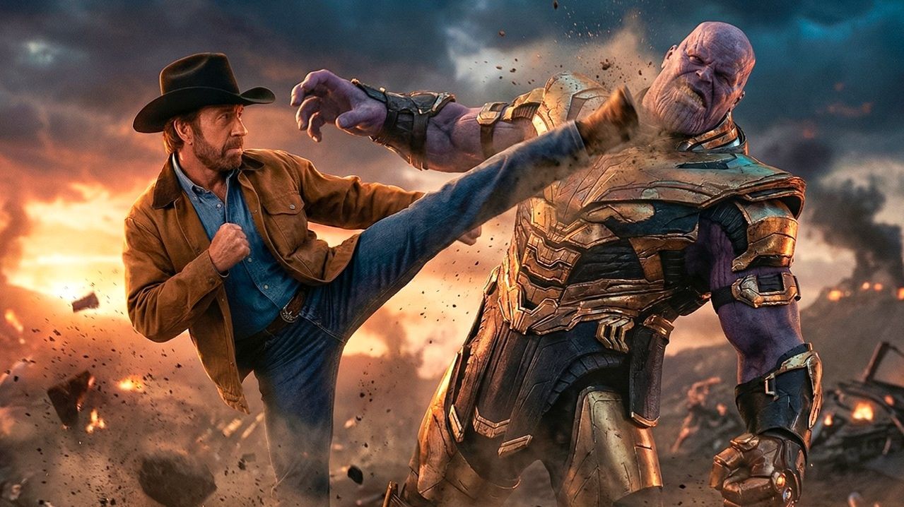 What If Chuck Norris Joined the Avengers смотреть онлайн