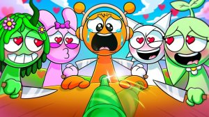 Спрунки играют в бутылочку