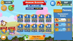 Angry Birds Friends. Hamami Blossom (30.03.2026). Все уровни 3 звезды. Прохождение от SAFa.