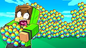 УКРАЛ 1000000 РАДУЖНЫХ ИЗУМРУДОВ в МАЙНКРАФТ - Видео по Minecraft