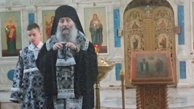 Проповедь владыки Гурия на стоянии преподобной Марии Египетской