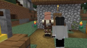 Я ПРОСЛЕДИЛ ЗА ЖИТЕЛЕМ В МАЙНКРАФТ | Рыжик Minecraft