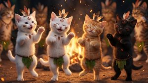 Столкновение с племени кошки!