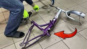 Вы не поверите, что простой парень сделал из сломанного велосипеда!