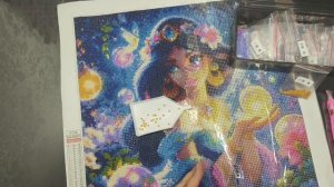 Челлендж "Принцессы Диснея из алмазной мозаики".