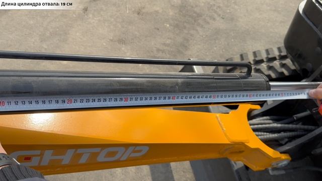 Полный технический разбор китайского мини-экскаватора Hightop HT18