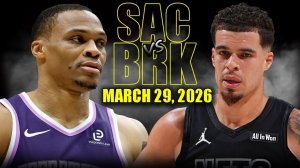 30.03.2026 | ОБЗОР МАТЧА | Бруклин Нетс - Сакраменто Кингз | Highlights